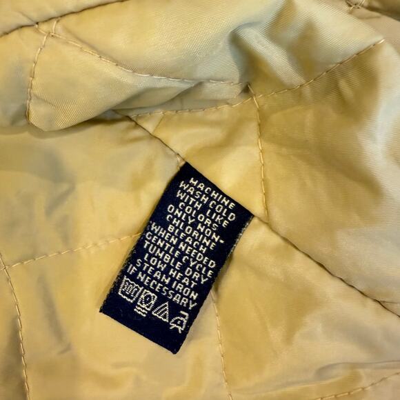 VTG American Eagle y2k small green corduroy penny lane faux fur jacket grunge - Picture 9 of 11